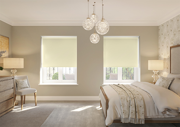 Palermo (Blackout), Cream - Twist&Fit Roller Blind - Image 8